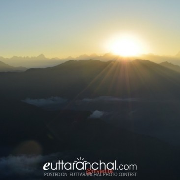 Sunrise from Chopta
