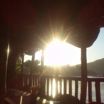 Sunset view from Rishikesh