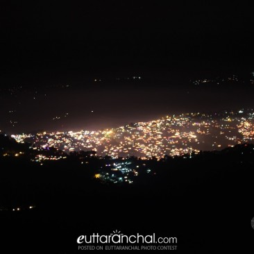 Night view of Almora