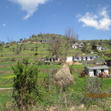 Village showing natural Uttaranchal sanskriti